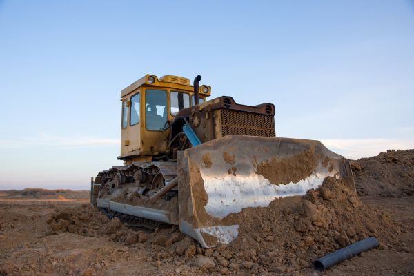 Bulldozer Land Grading in Wausau