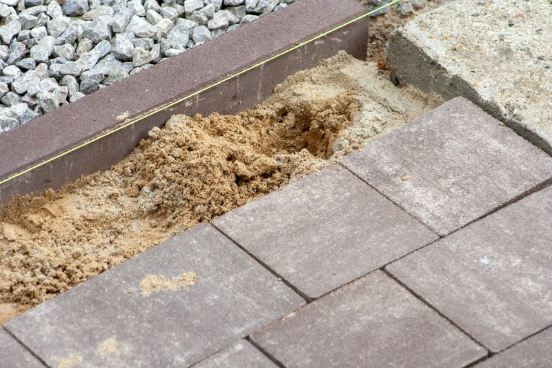 Loose Fill Paving Installation detail